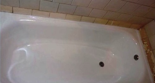 Реставрация ванны жидким акрилом | Старая Ладога