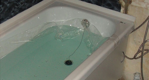 Установкой акрилового вкладыша | Старая Ладога